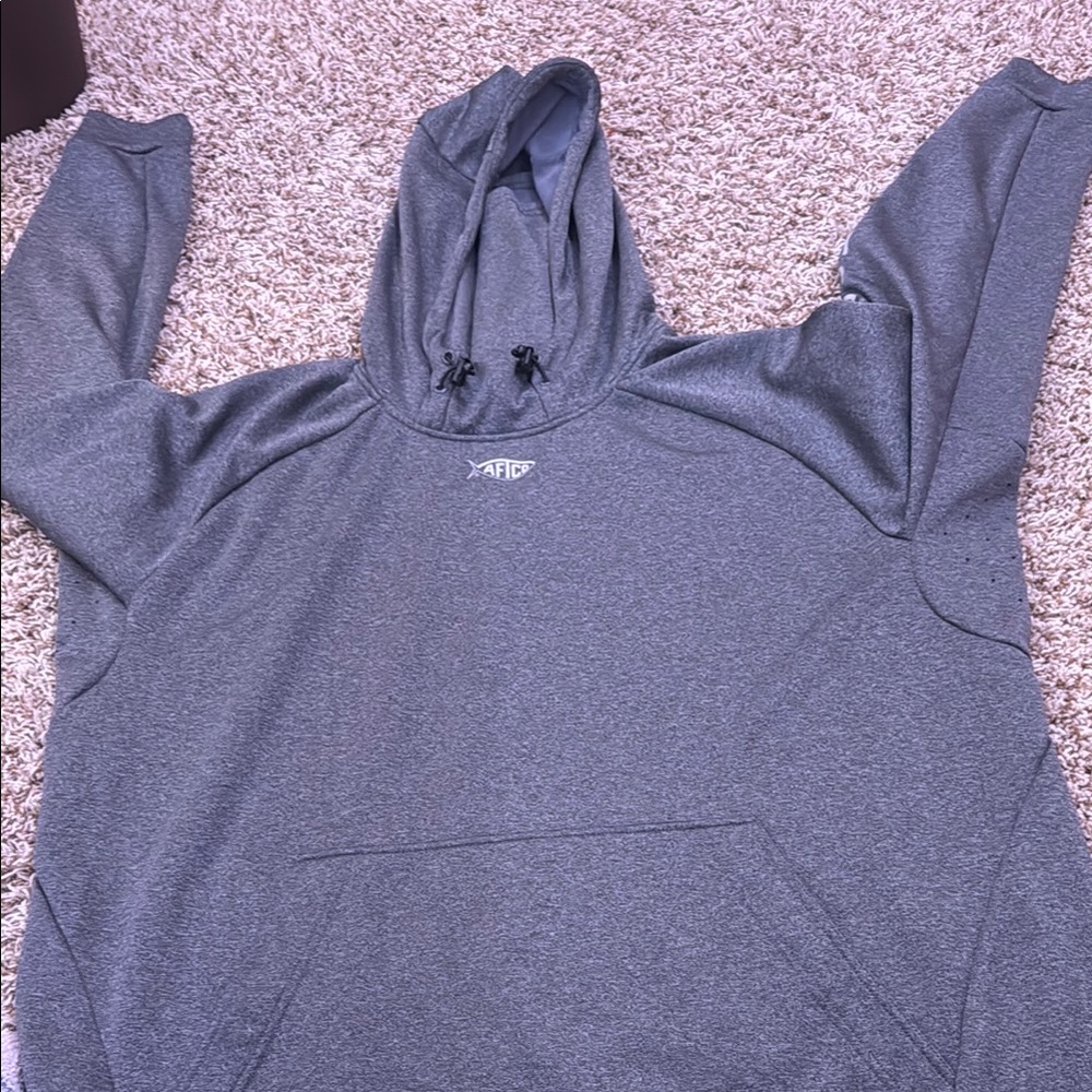 AFTCO Gray Hoodie
